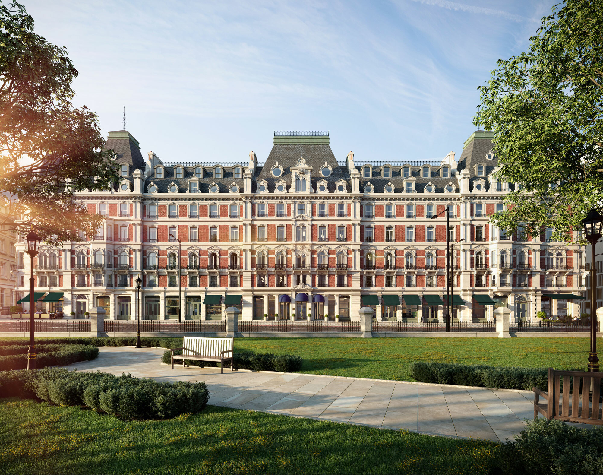 A restored, historic Grade II listed building.