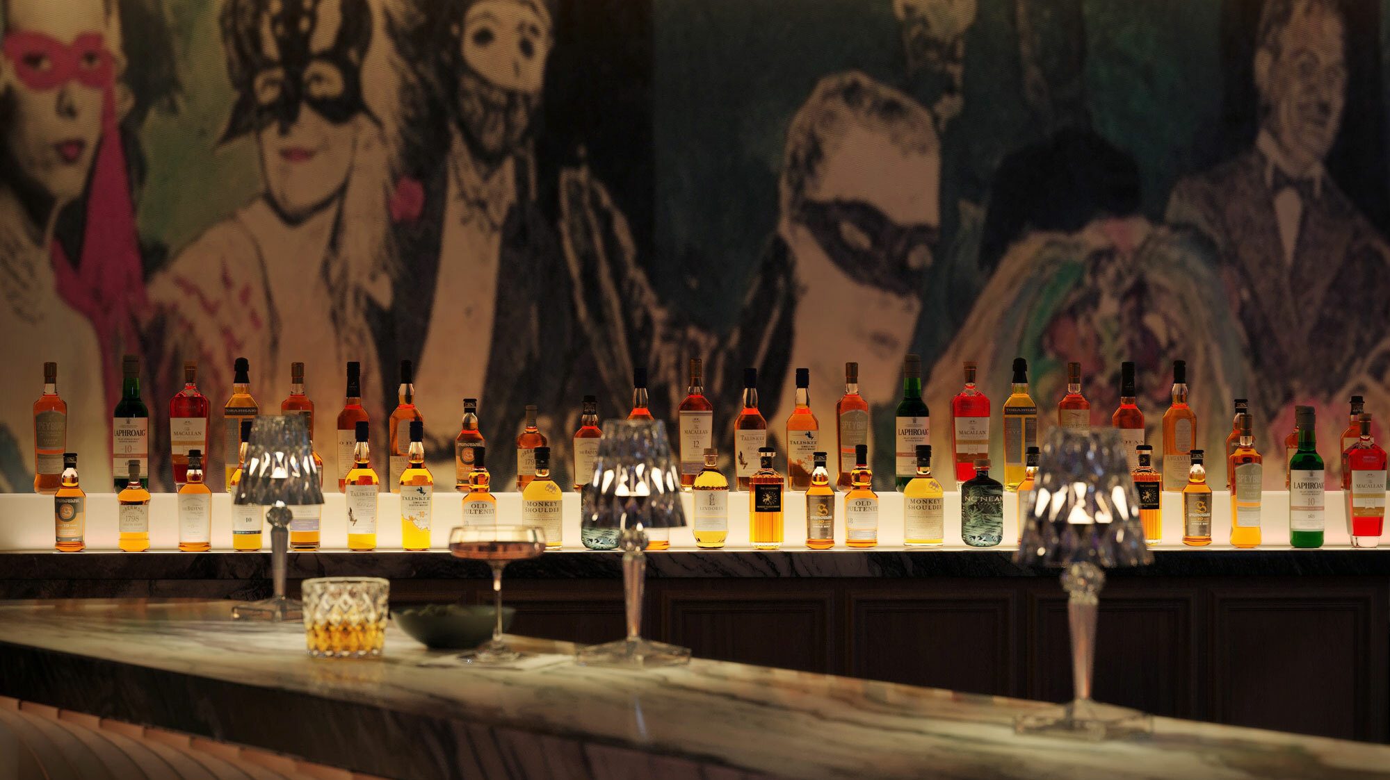 CGI of Teddy's cocktail bar. Indicative only.