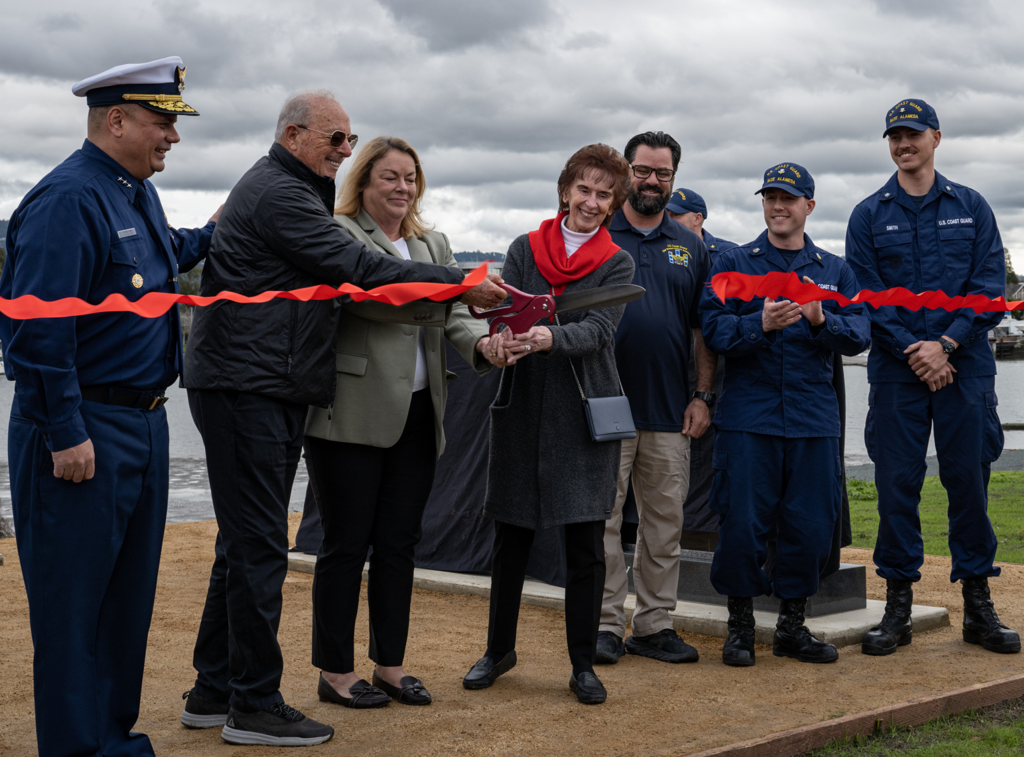 2023 k9 memorial ribbon cutting