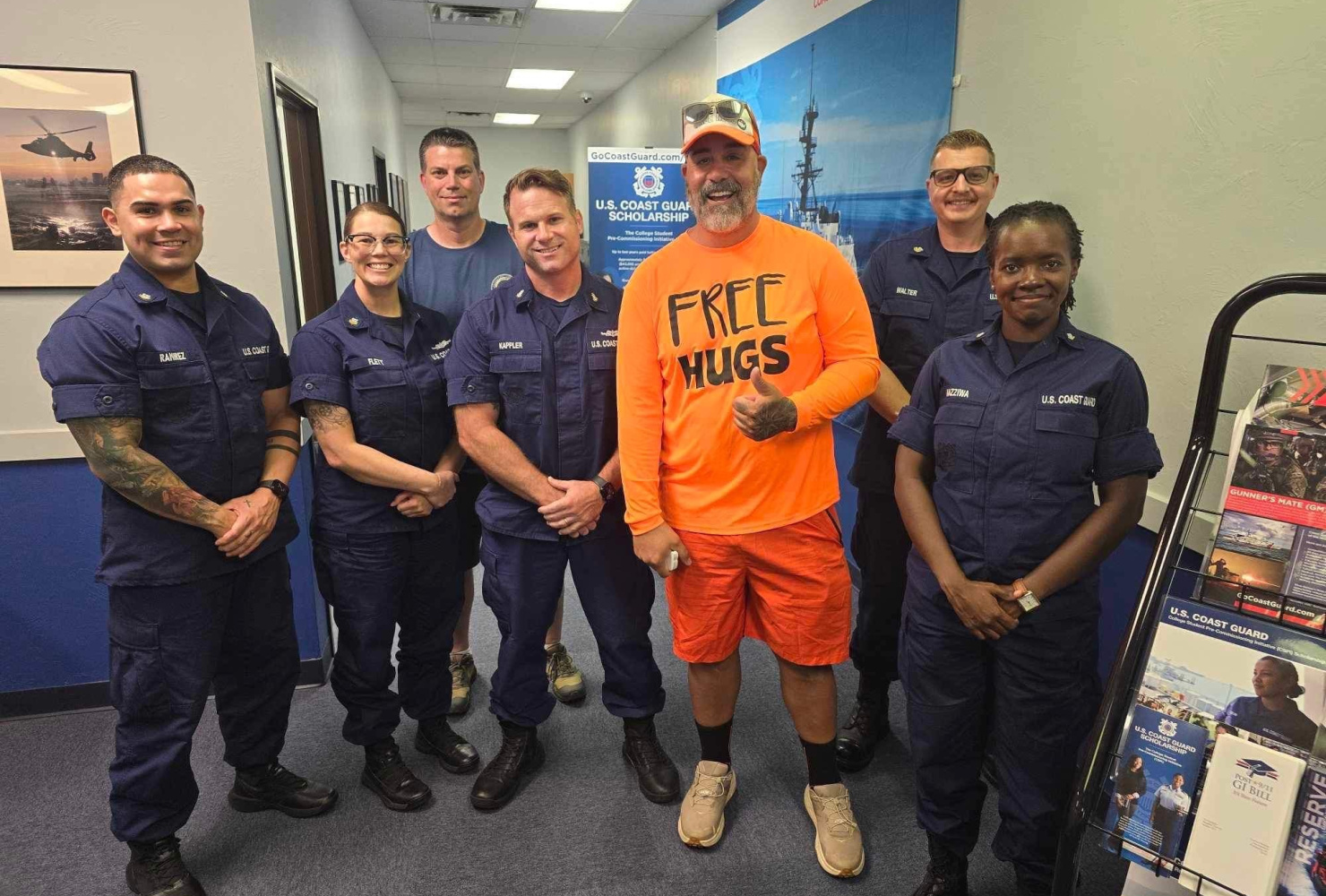 2024 Annual Report Community Robert Luna Walk Across America