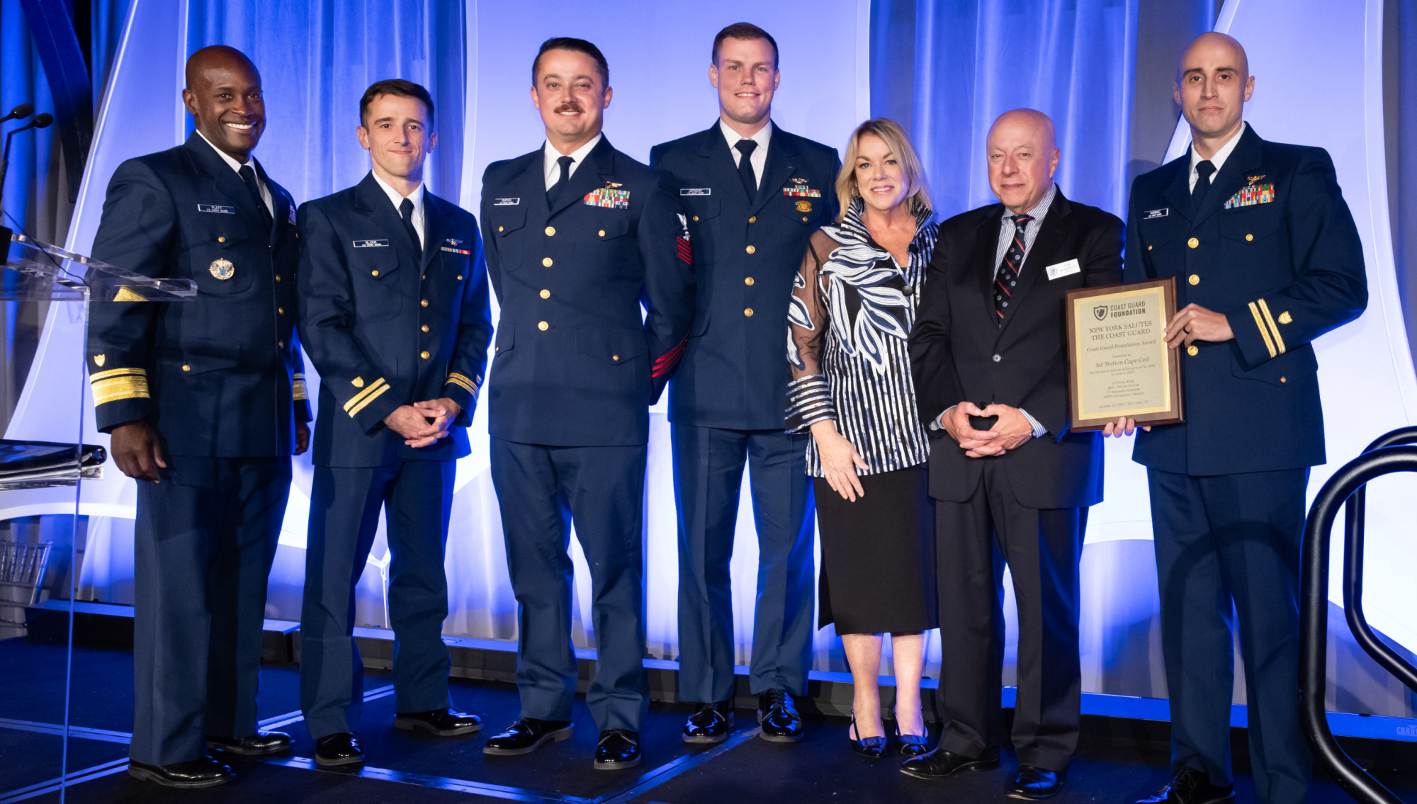2024 CGF Salutes the Coast Guard in New York City