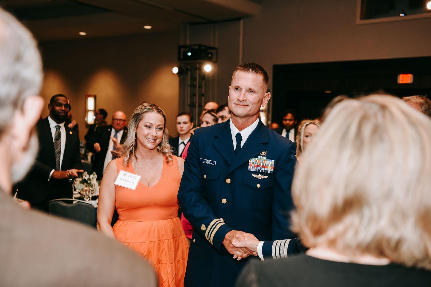 Couple standing