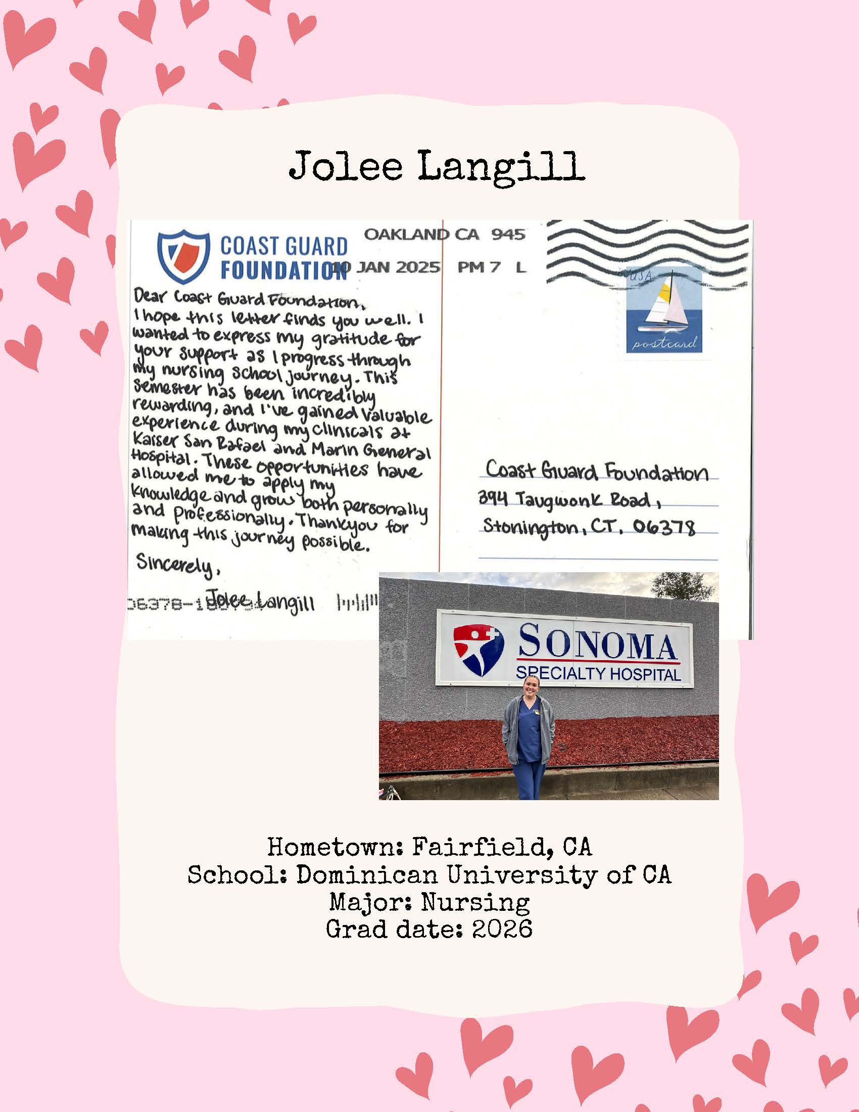 2025 Greetings from College for Valentines Day Page 3