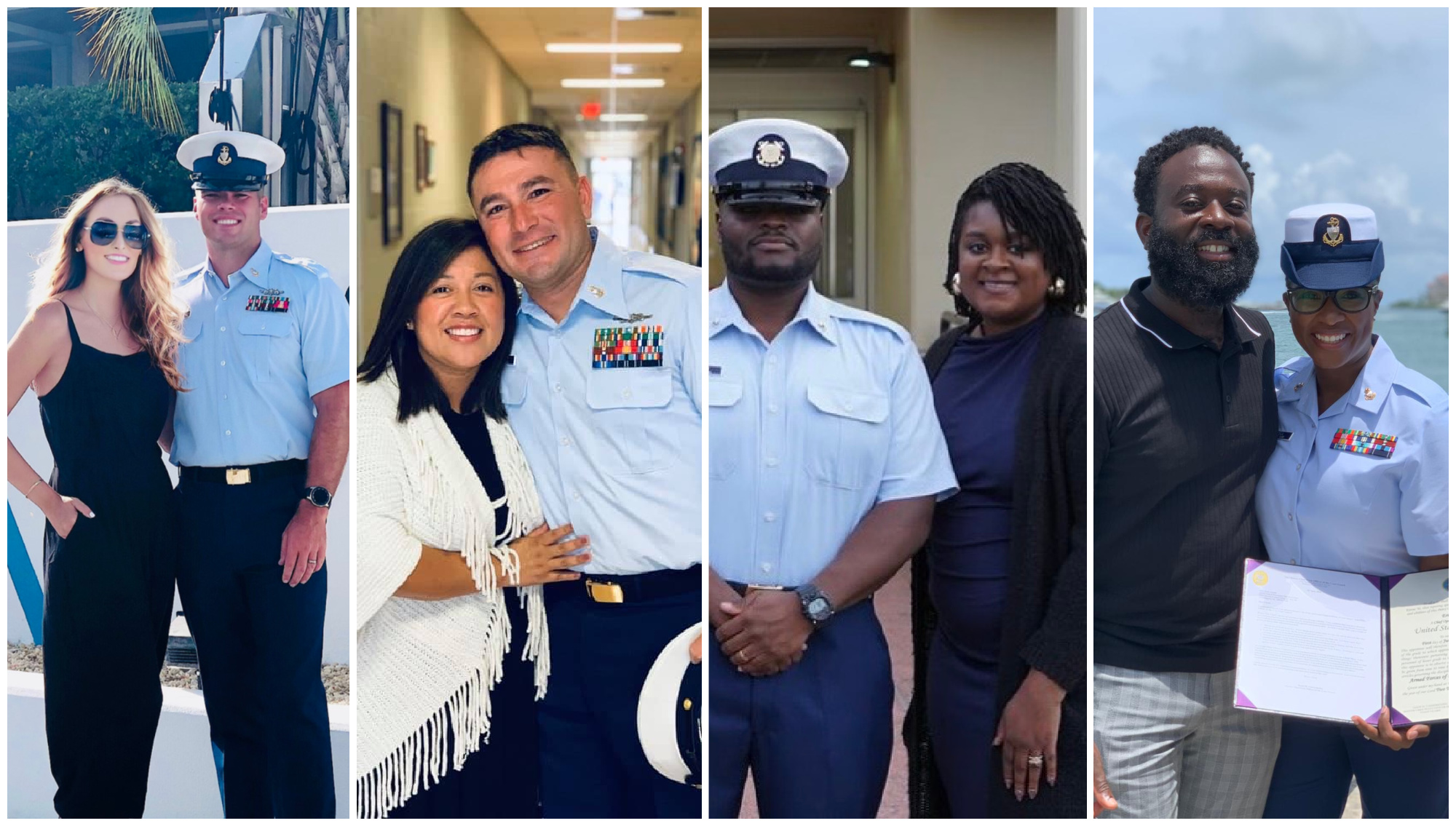 2025 spouse education grant recipients with Coast Guard spouse