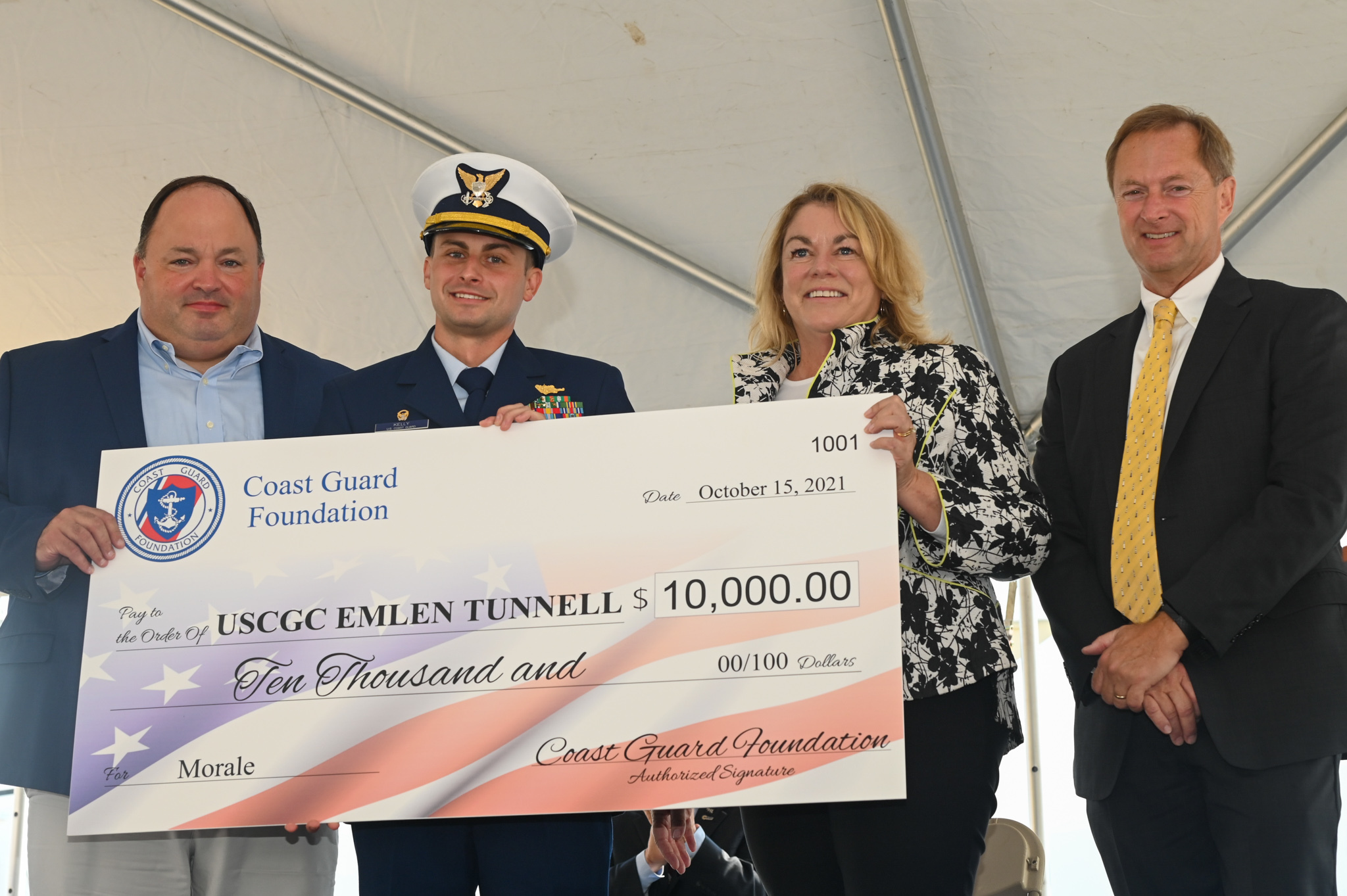 Emlen Tunnell check