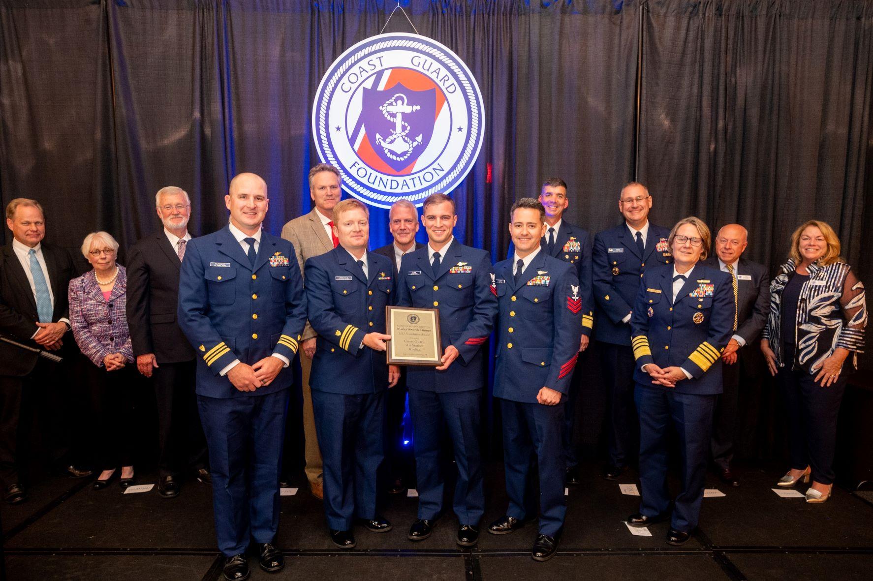 Alaska Award Dinner Crew of CG-06037