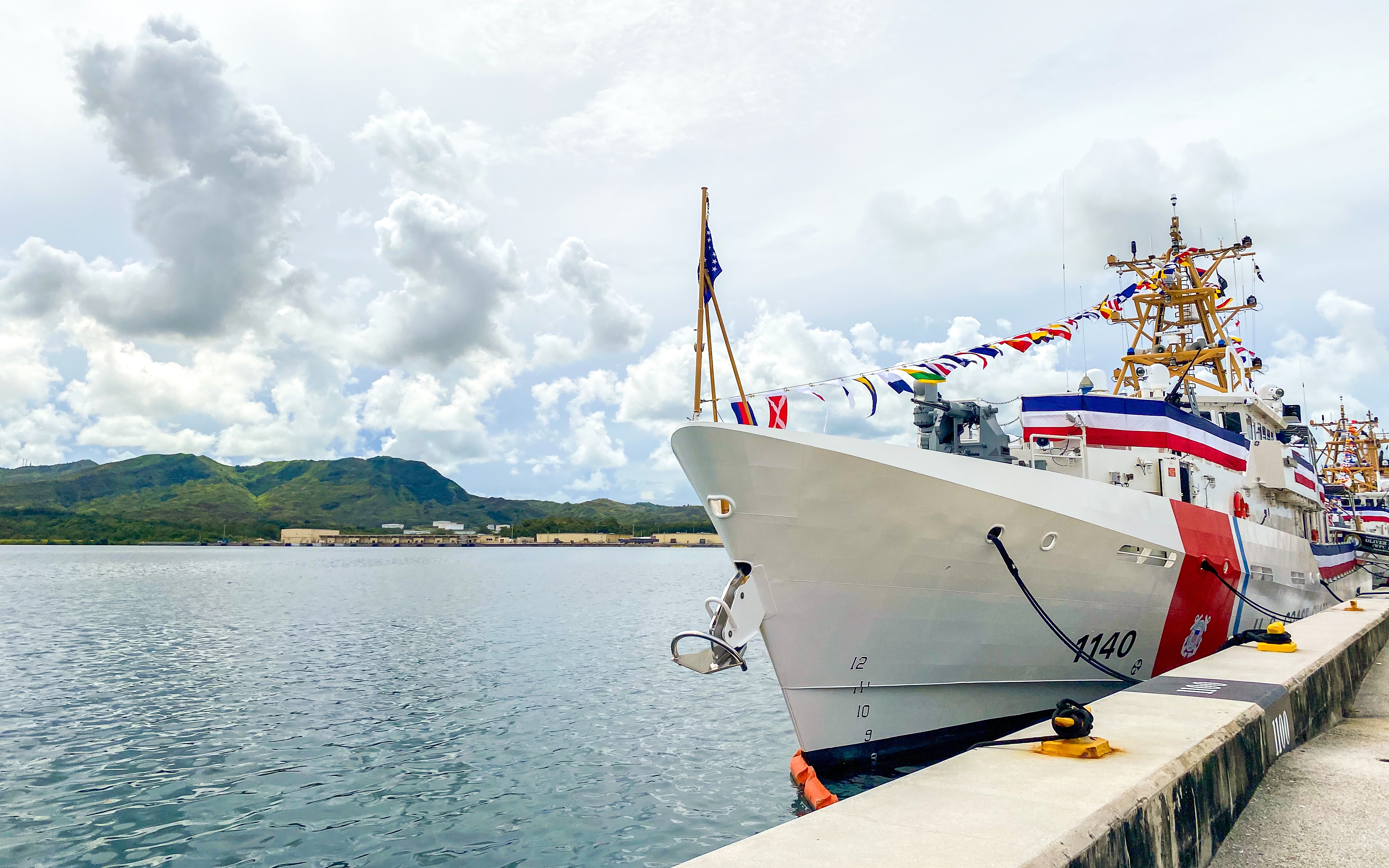 Guam triple commissioning