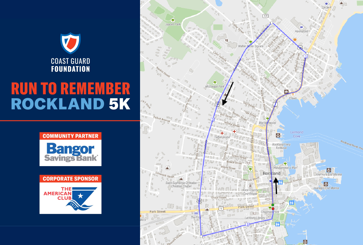 Rockland 5 K Map