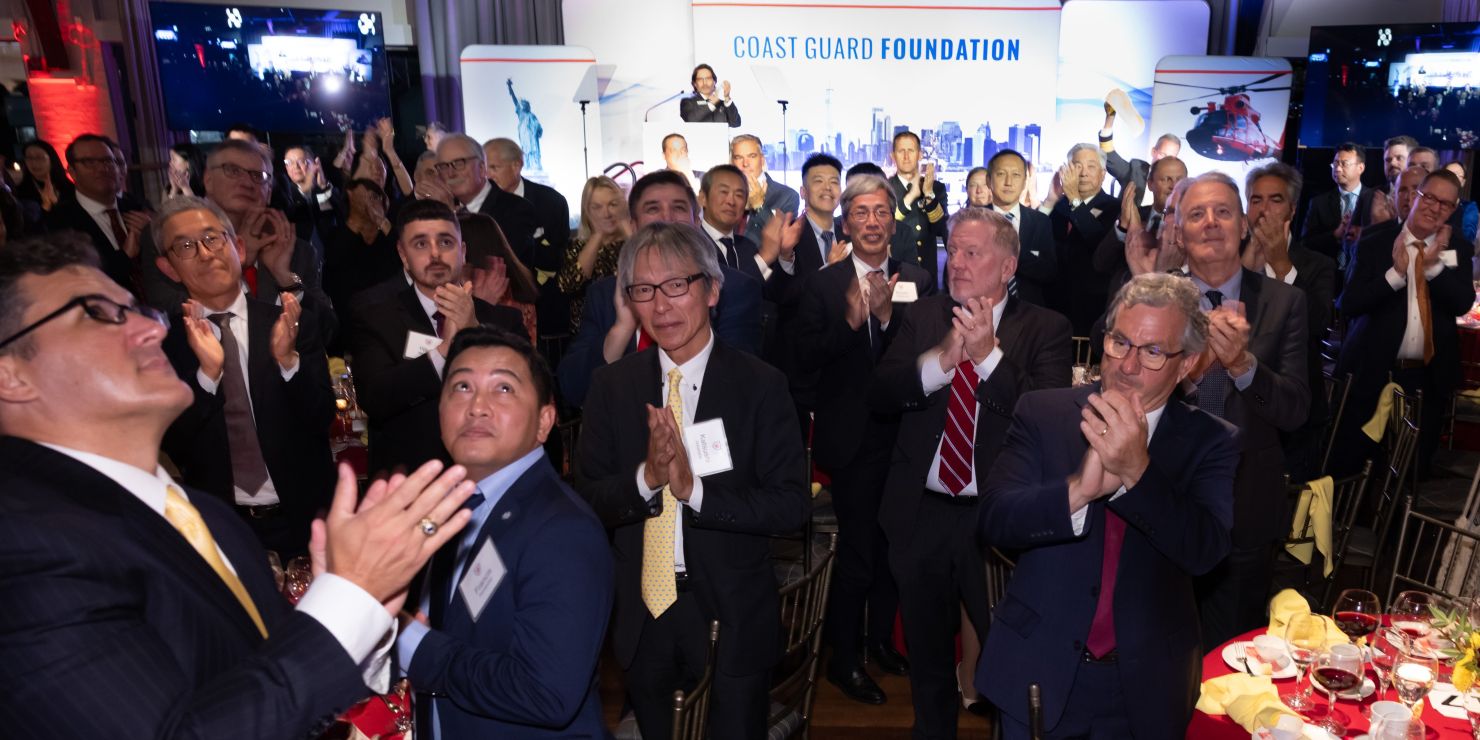 Standing Ovation for the Coast Guard Cutter William Chadwick