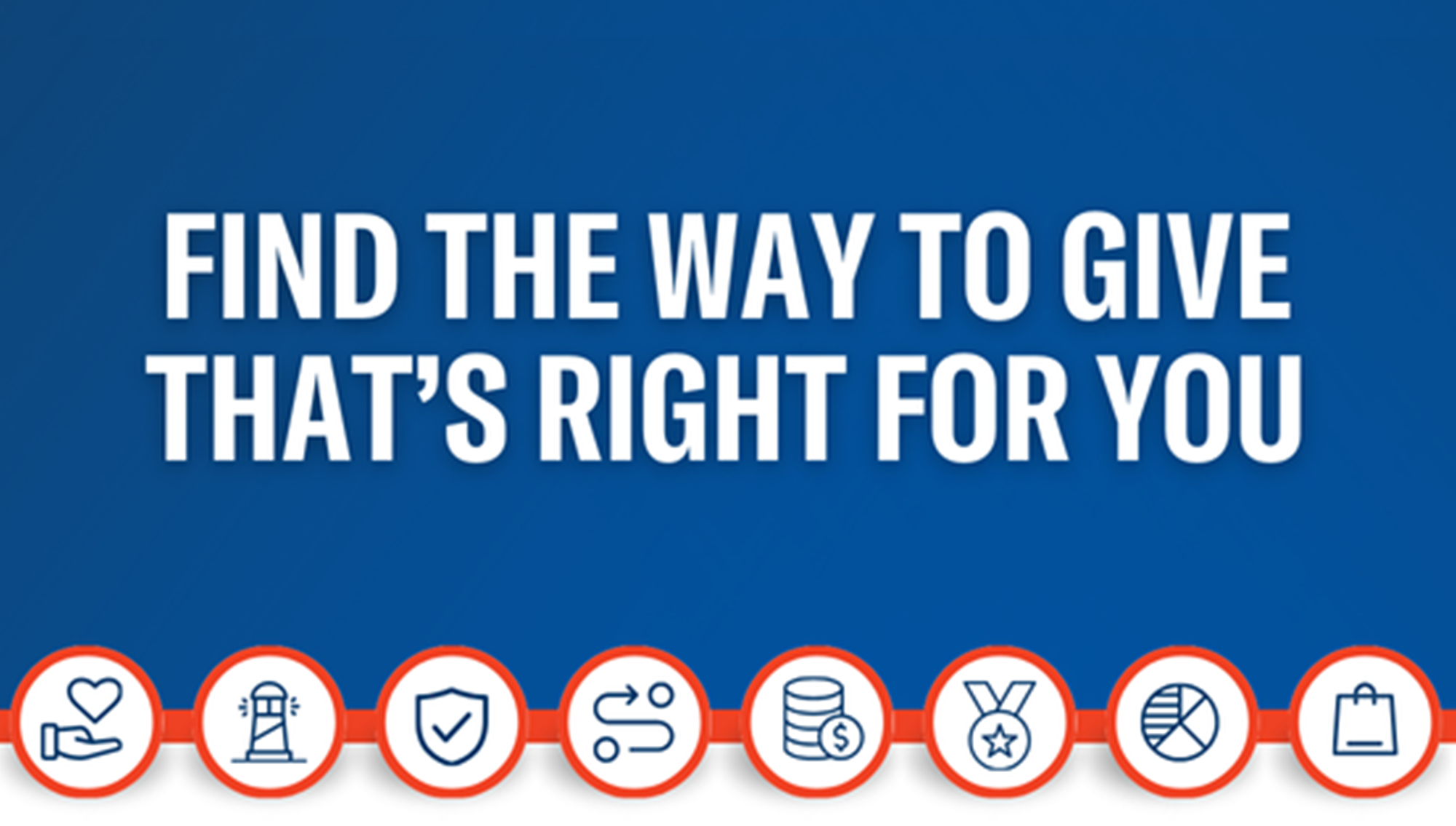 Ways to give and support Coast Guard families