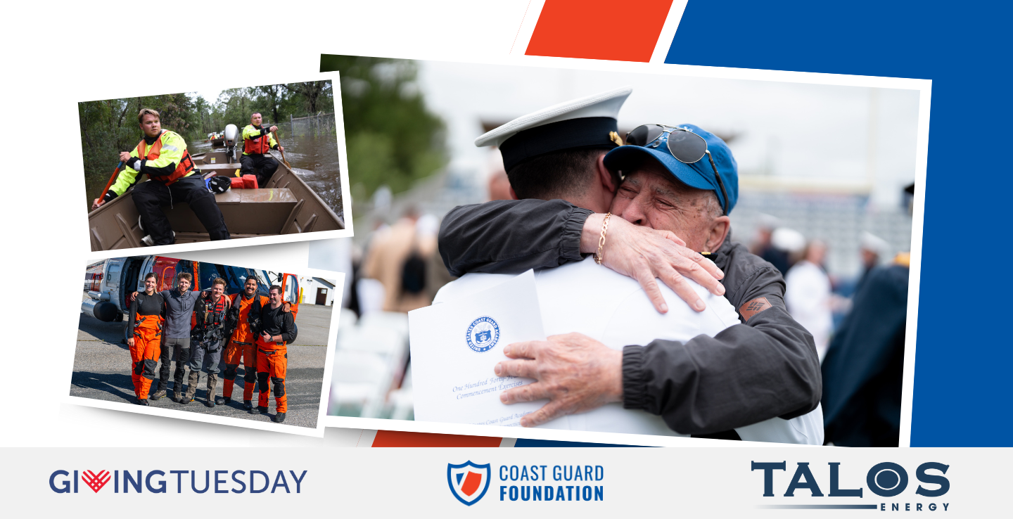Coast Guard Foundation GivingTuesday 2025 - supporting Coast Guard families.