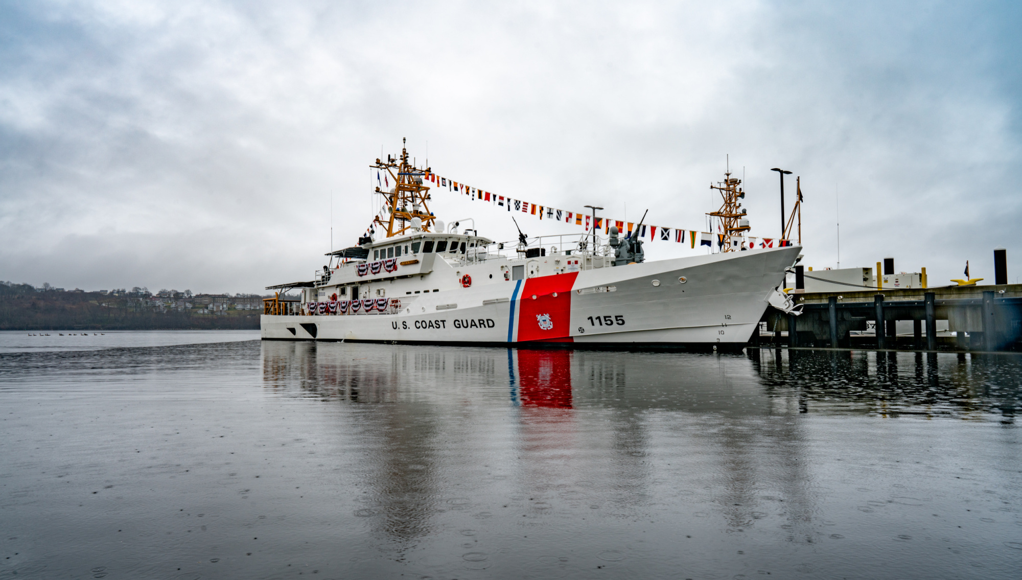 Cutter melvin bell commissioning in new london