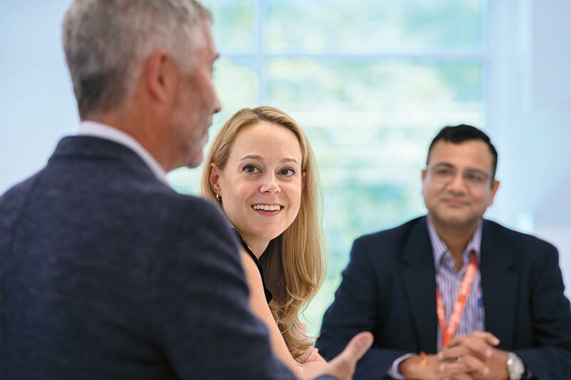 Uniqure employees meeting