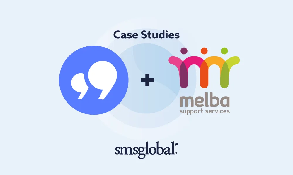 Melba Support Services harnesses the power of SMS alerts to streamline workforce management and rostering