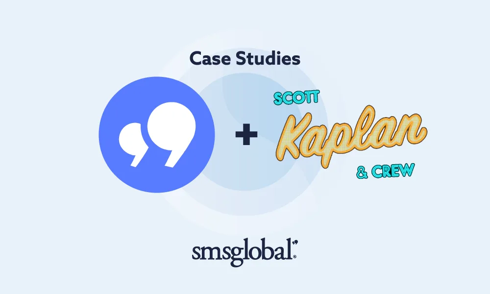 SMS notifications increase engagement and interaction for Kaplan & Crew’s radio and TV shows