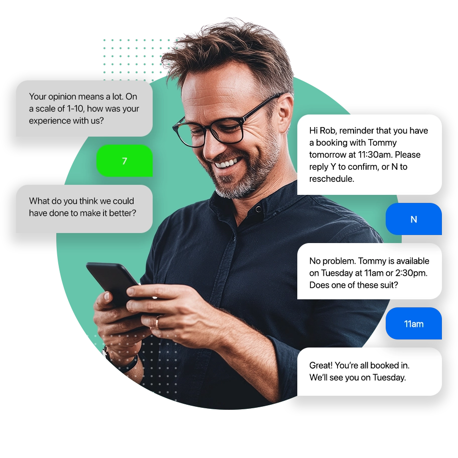 Two-Way SMS & MMS Gateway Australia & NZ - Send, receive and automate customer conversations through our reliable gateway.