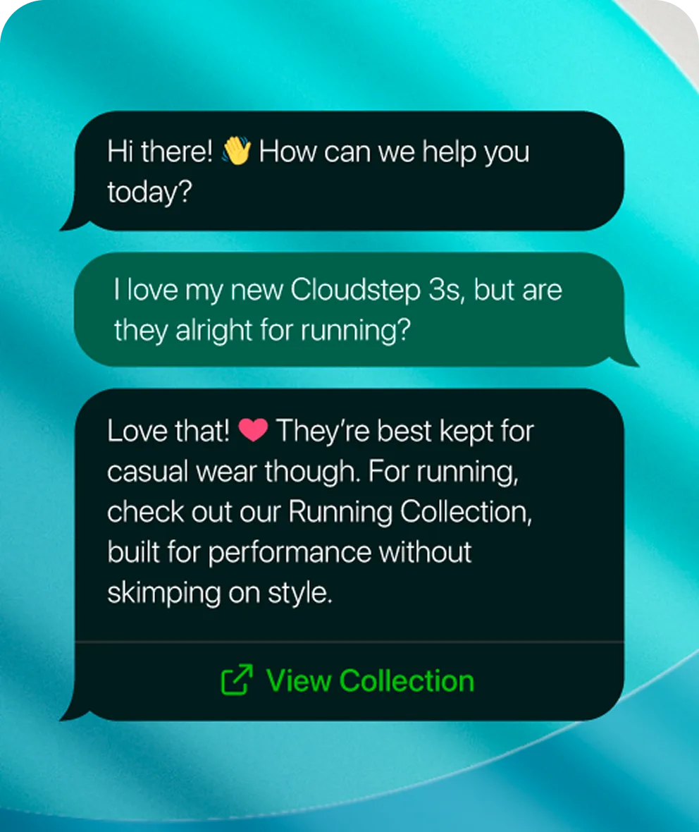 Two-way Customer WhatsApp Conversations through secure, verified WhatsApp messaging via SMSGlobal®